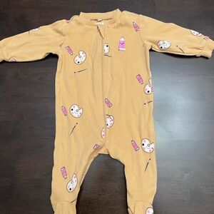 Pekkle Baby Sleeper with Art Print